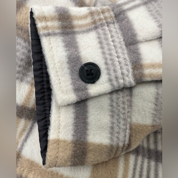 UNIONBAY Woodsman Microfleece Lined Flannel Shirt Jacket/Size Small - Picture 4 of 14